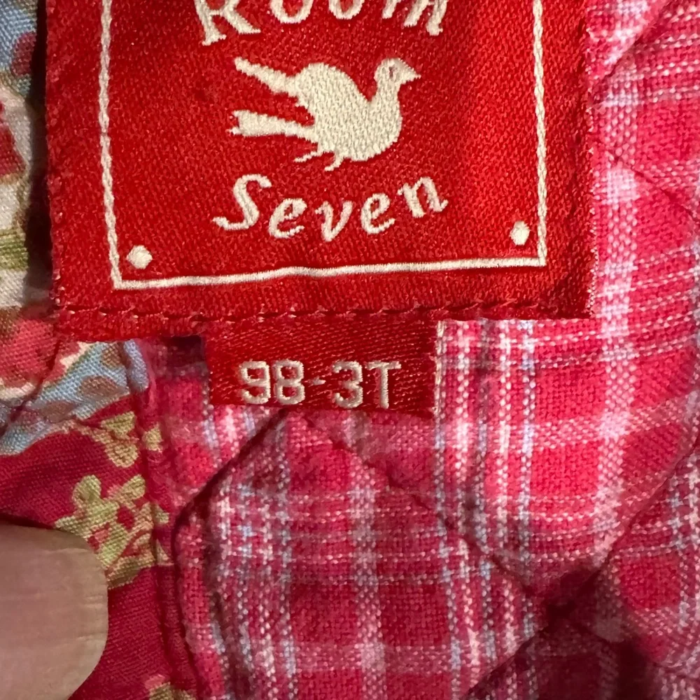 Seven7 Kids Casual Dress - Red Floral